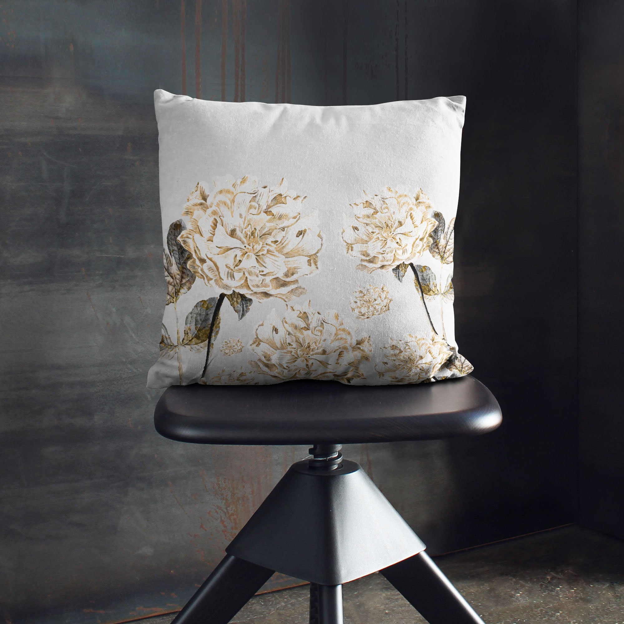 Floral Peony-Oxford Pillow