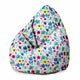Pearshape Pouf Floral Elegance -M-Oxford