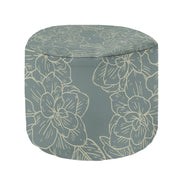 Puf okrągły podnóżek Floral Elegant