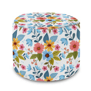 Kulatý puf podnožka Floral Fantasy