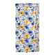 Yellow and Blue Flowers Towel-30x50 cm