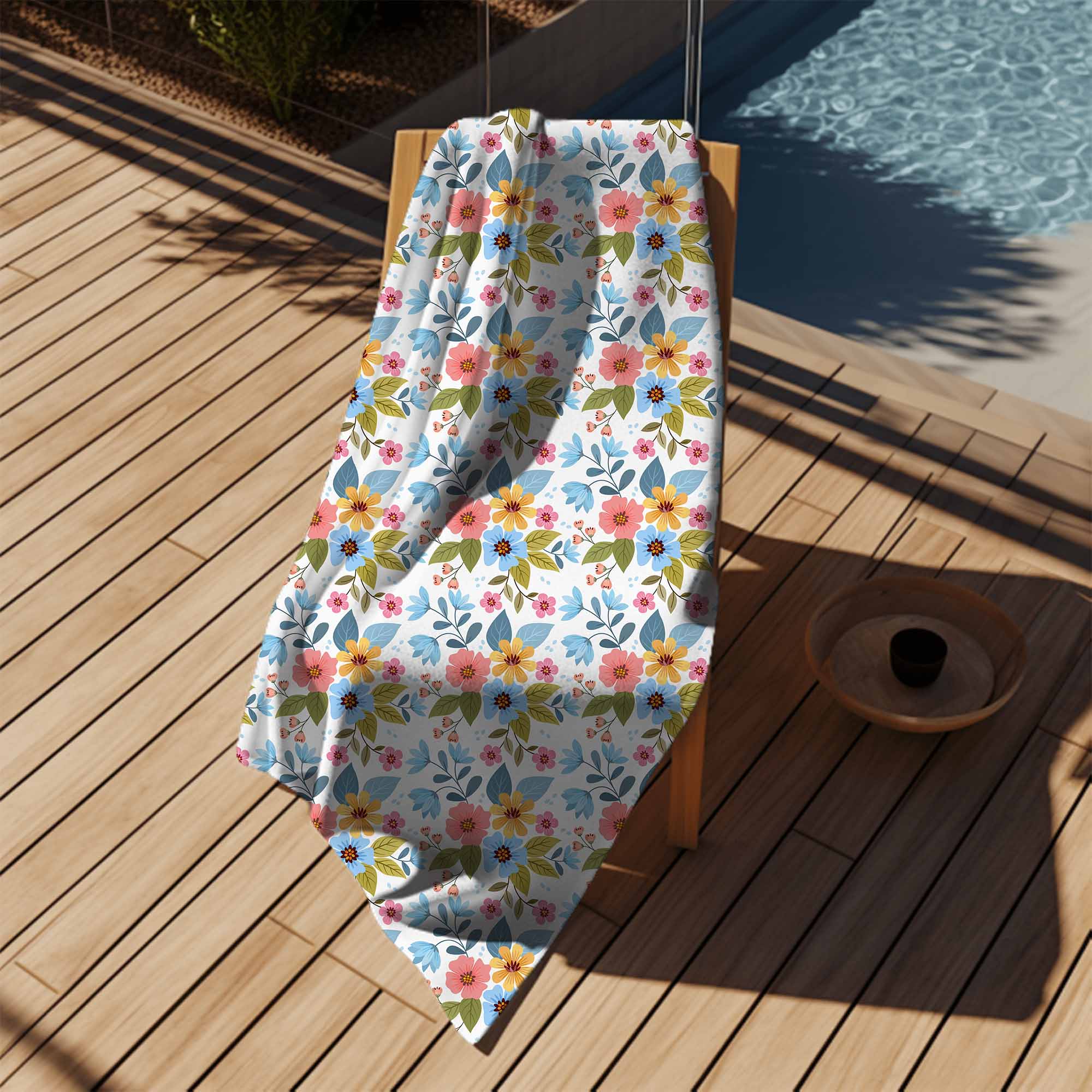 Floral Fantasy Towel-70x140 cm