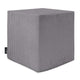 Qubik Frost Gray Pouf-50x50 CM