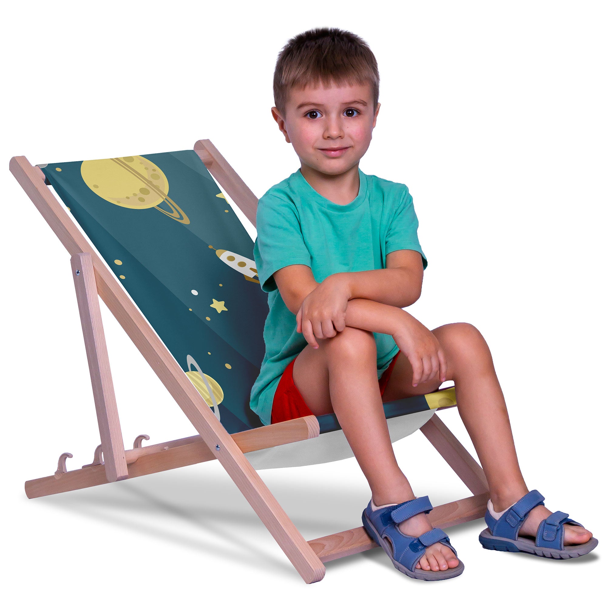 Leżak drewniany Galaxy