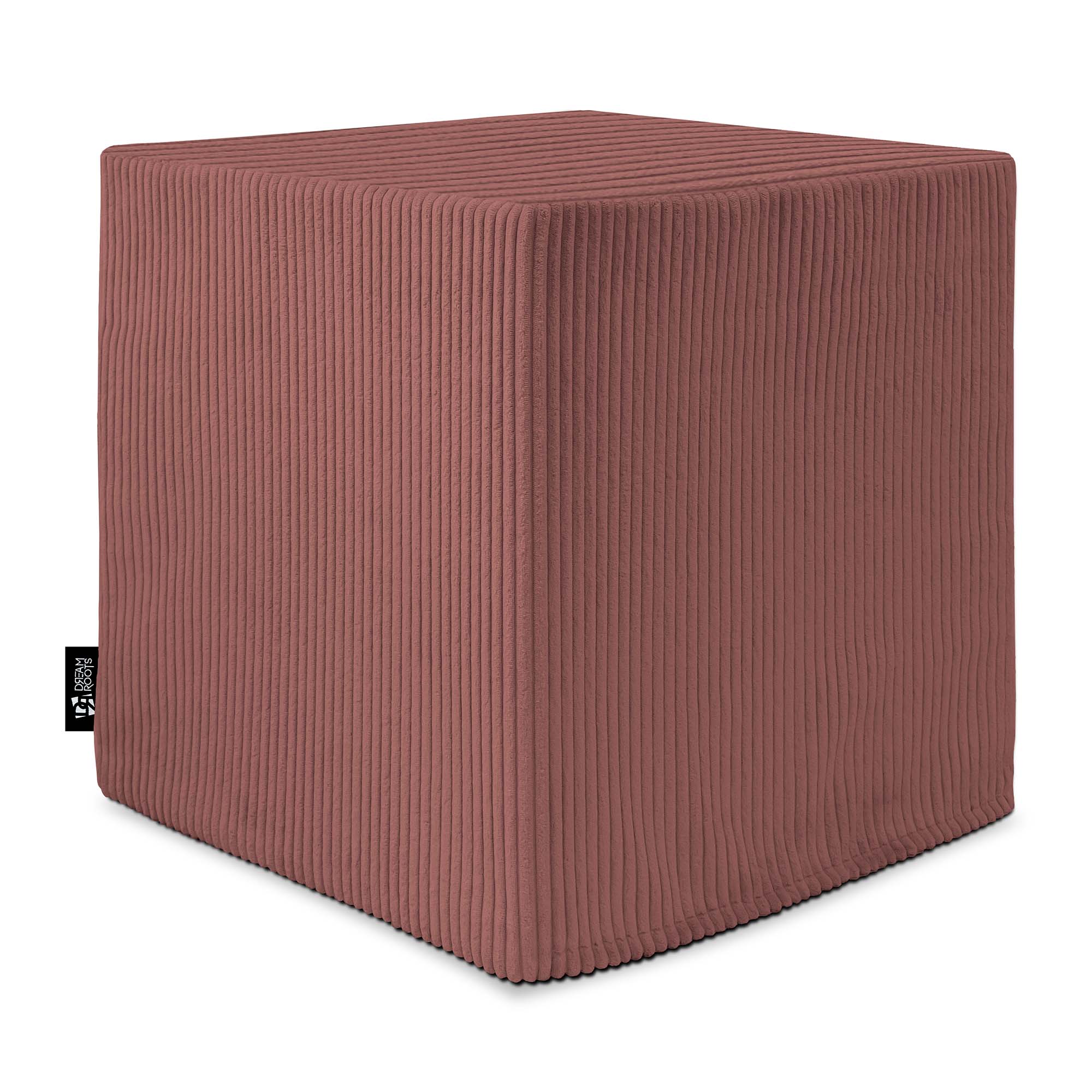 Sitzpouf Qubik Ingwergewürz-50x50 CM