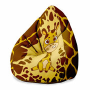 Pearshape Pouf Giraffina-M
