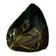 Pearshape Pouf Gold Dream-Velvet