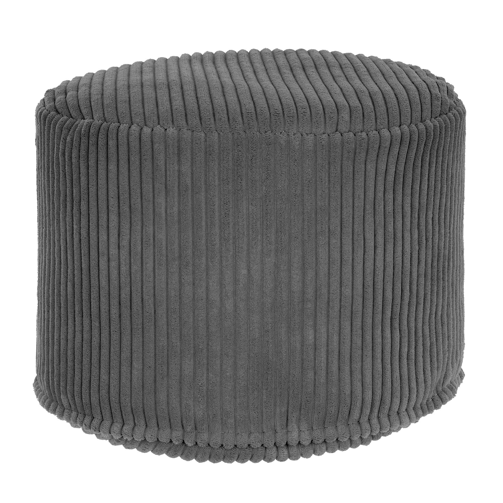 Okrúhly puf podnožka Lincoln Granite Gray
