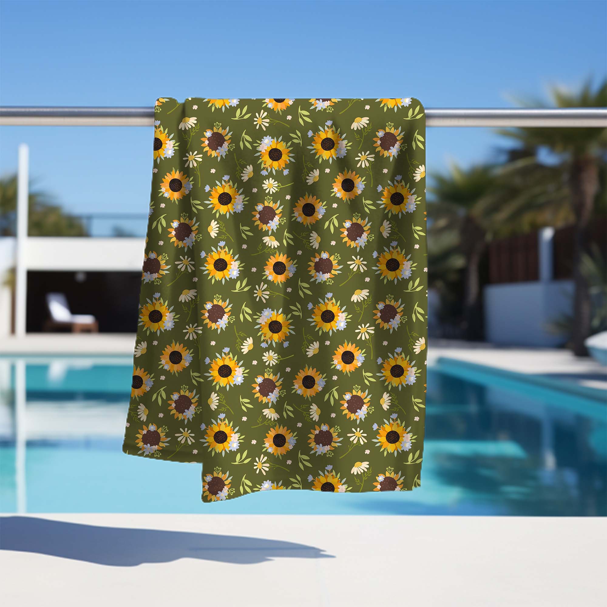Handtuch Sonnenblumen-30x50 cm
