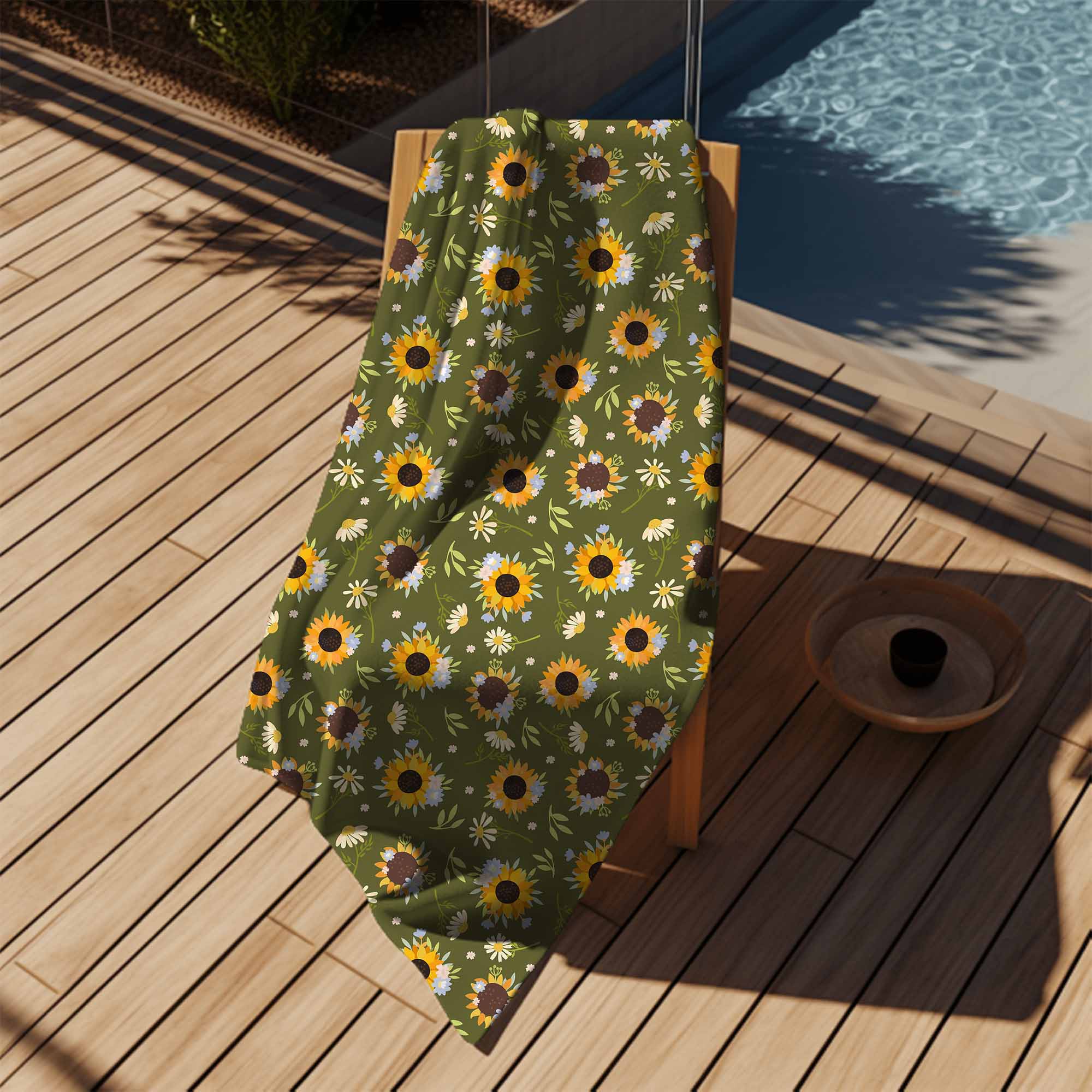 Handtuch Sonnenblumen-30x50 cm