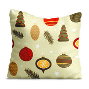 Green Christmas Decorations Pillow