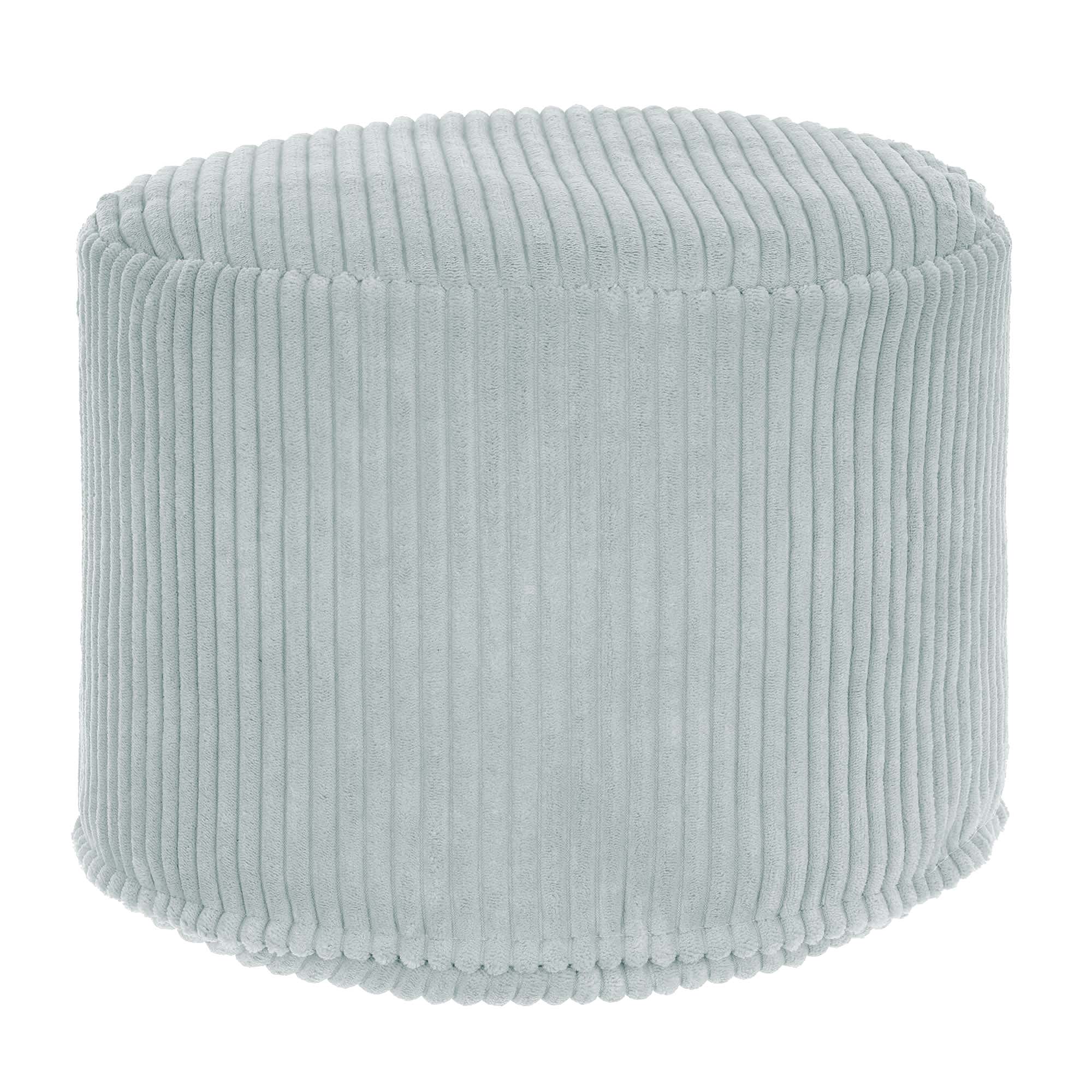 Okrúhly puf podnožka Lincoln Green Lily-M