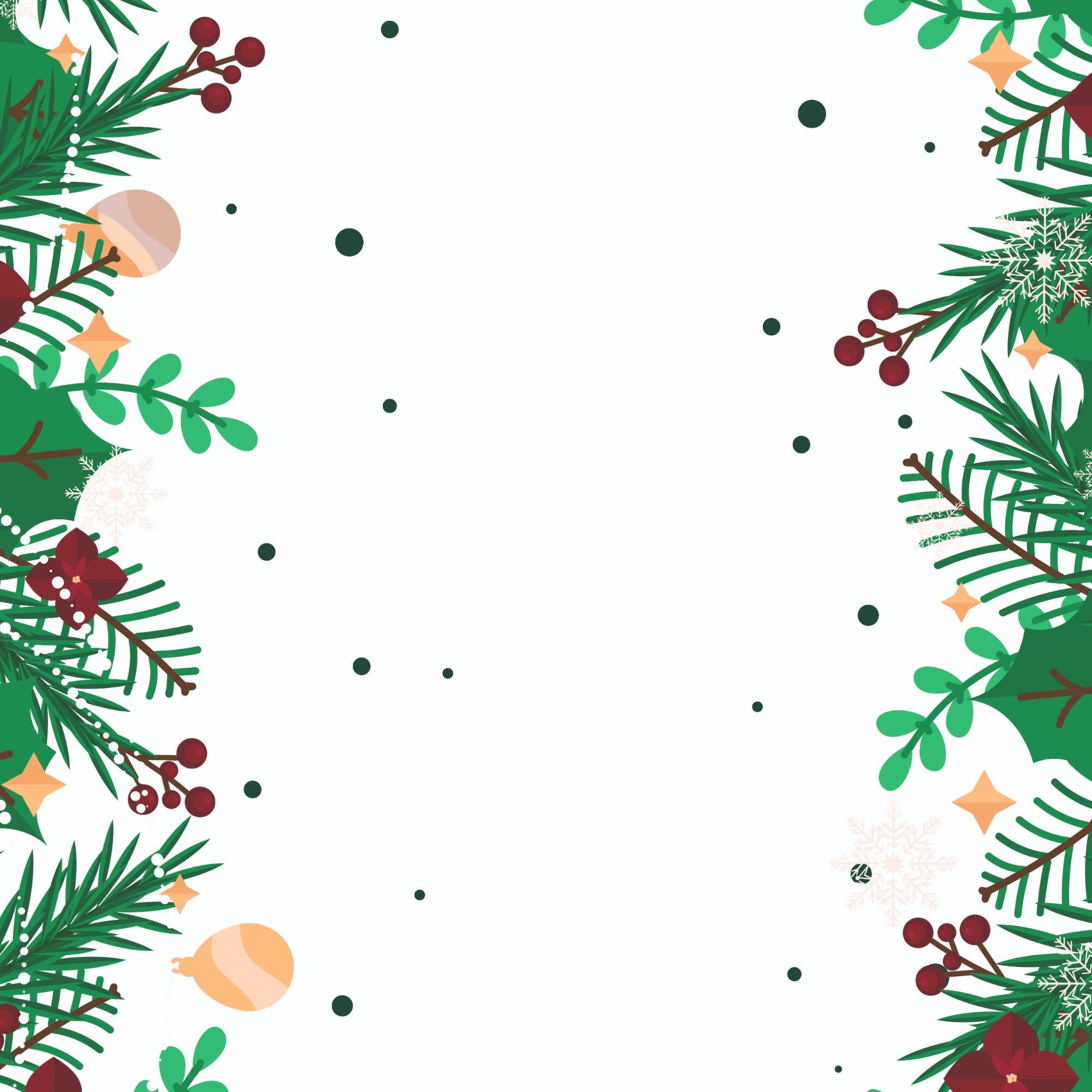 Green Mistletoe Pillow-Velvet