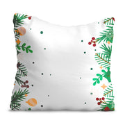 Green Mistletoe Pillow