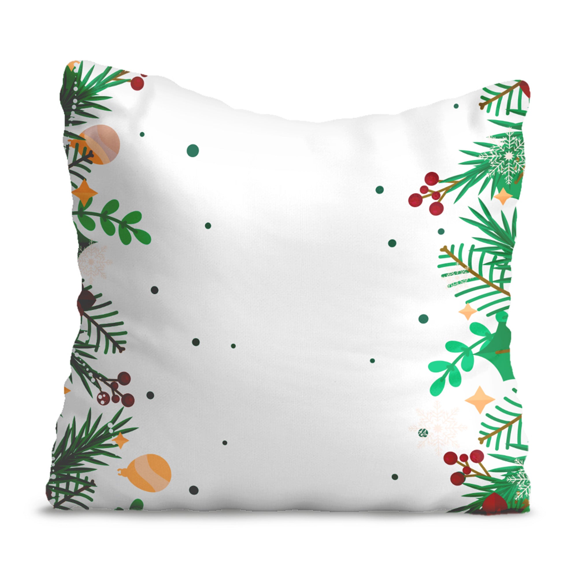 Green Mistletoe Pillow-Panama