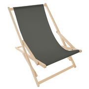 Rocking Deck Chair Grey