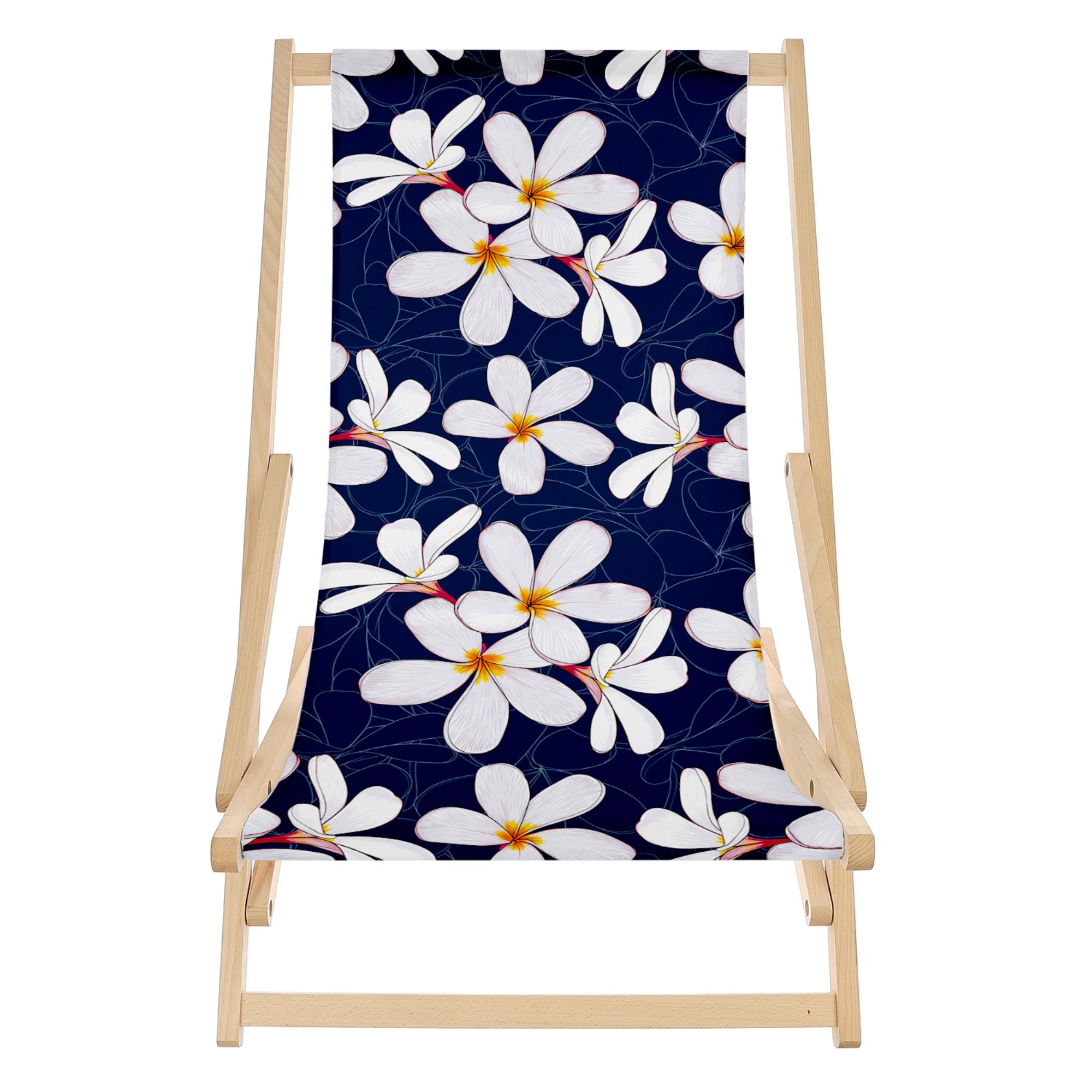 Leżak Bujany Hand Draw Floral