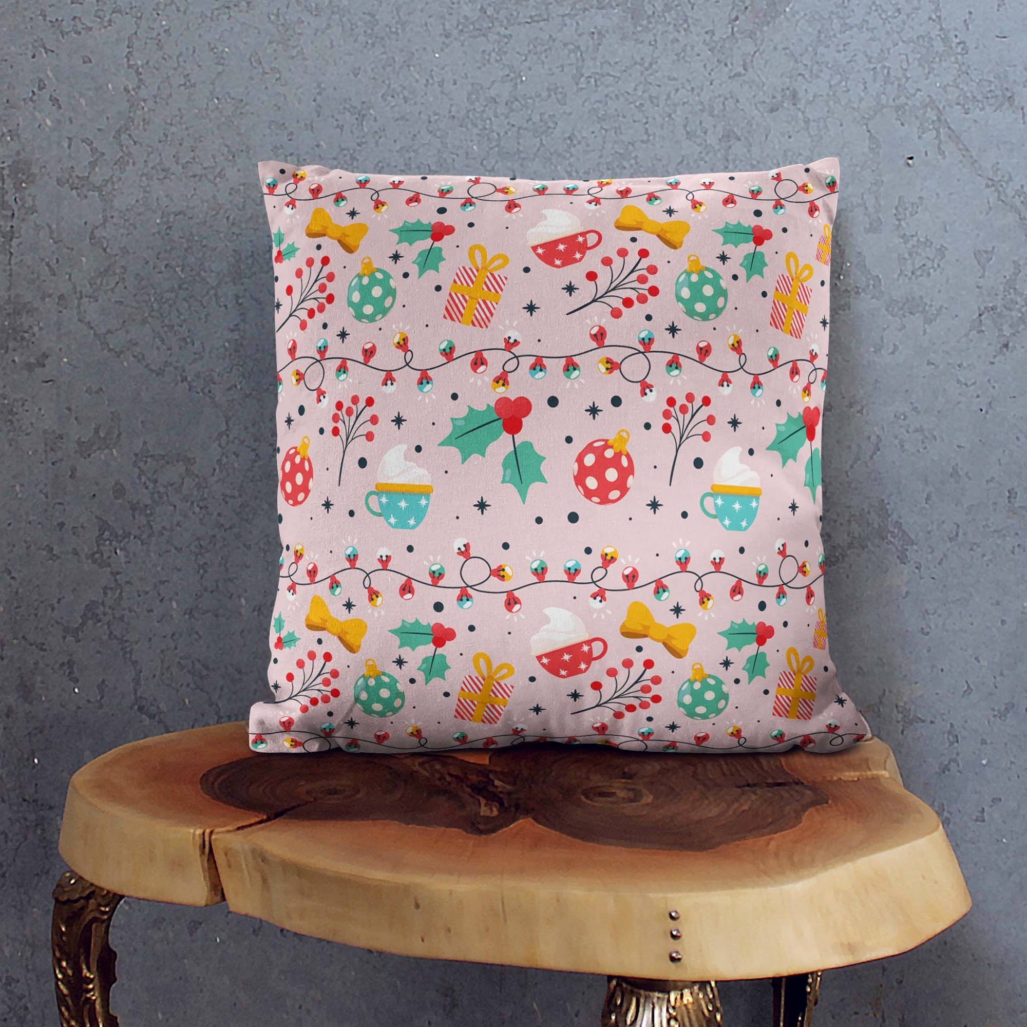 Pillow Happy December-Velvet