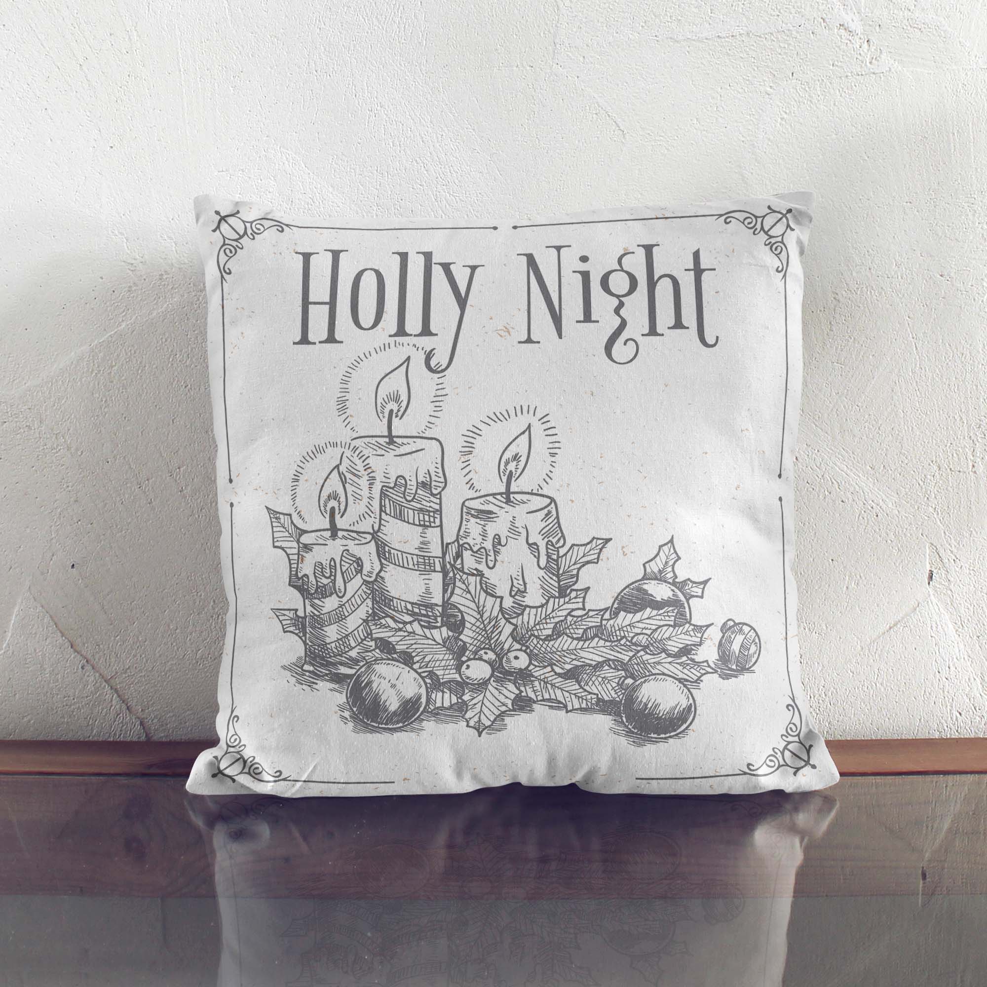 Holy Night Pillow-Velvet