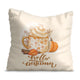Hot Pumpkin Chocolate Pillow-Velvet