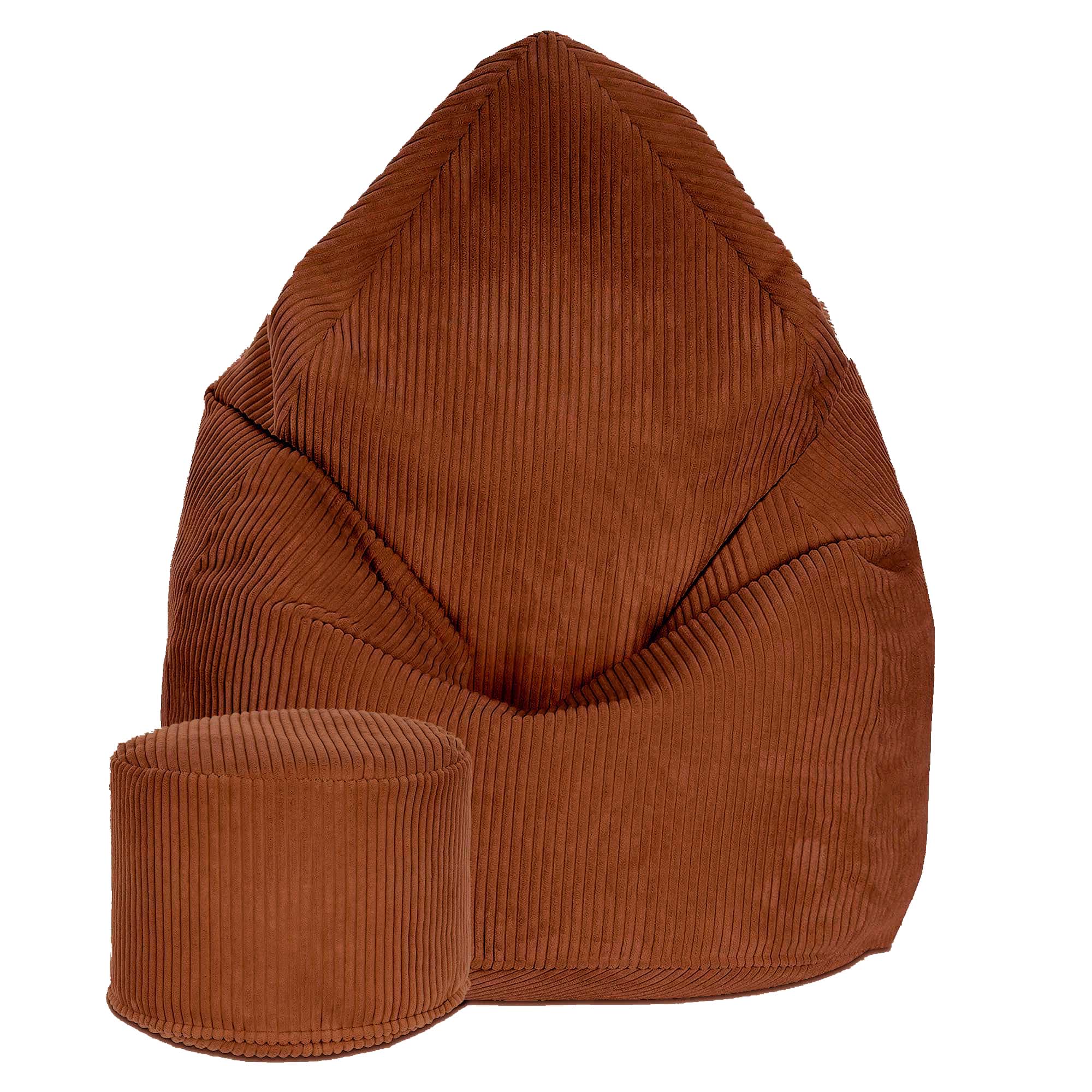 Puf kulatý podnožka Lincoln Indian Tan-S