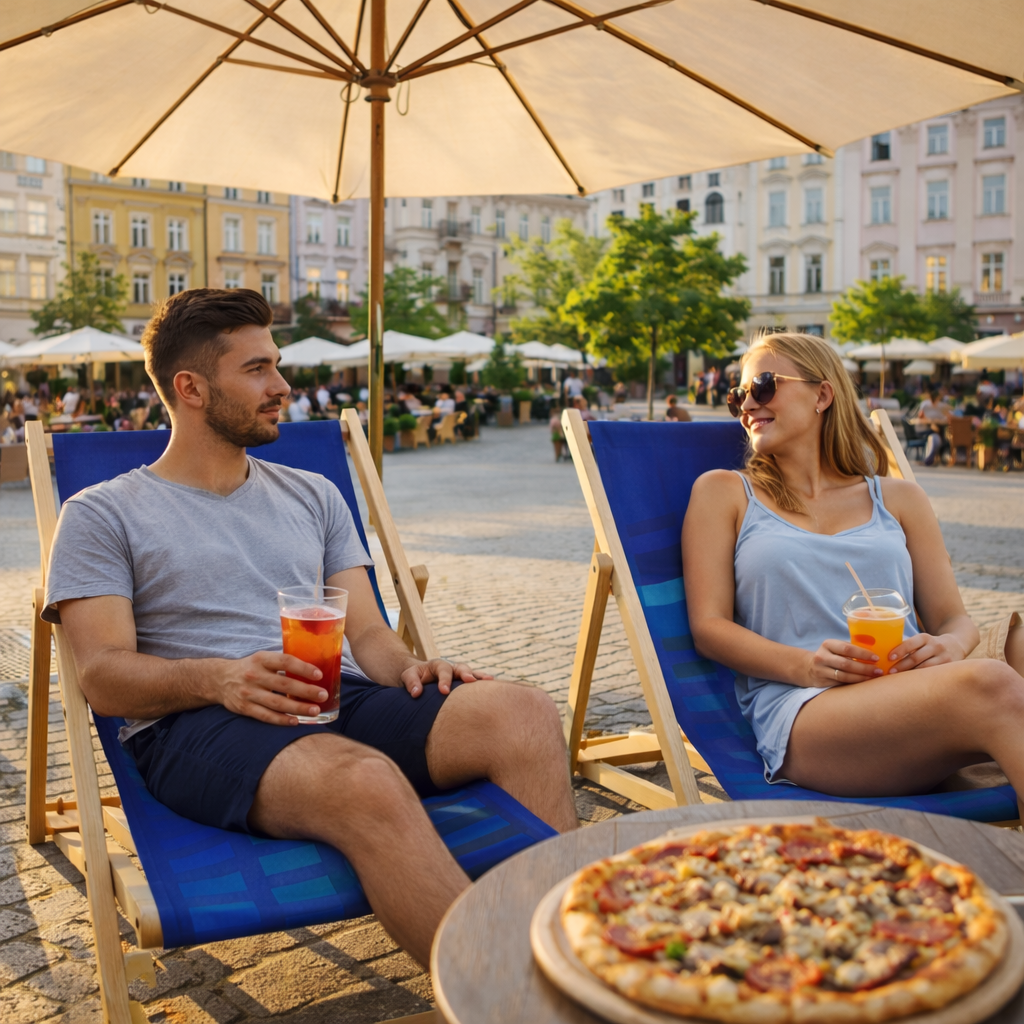 <strong>Ogródki kawiarniane i beach bary</strong>