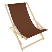 Rocking Deck Chair Brown
