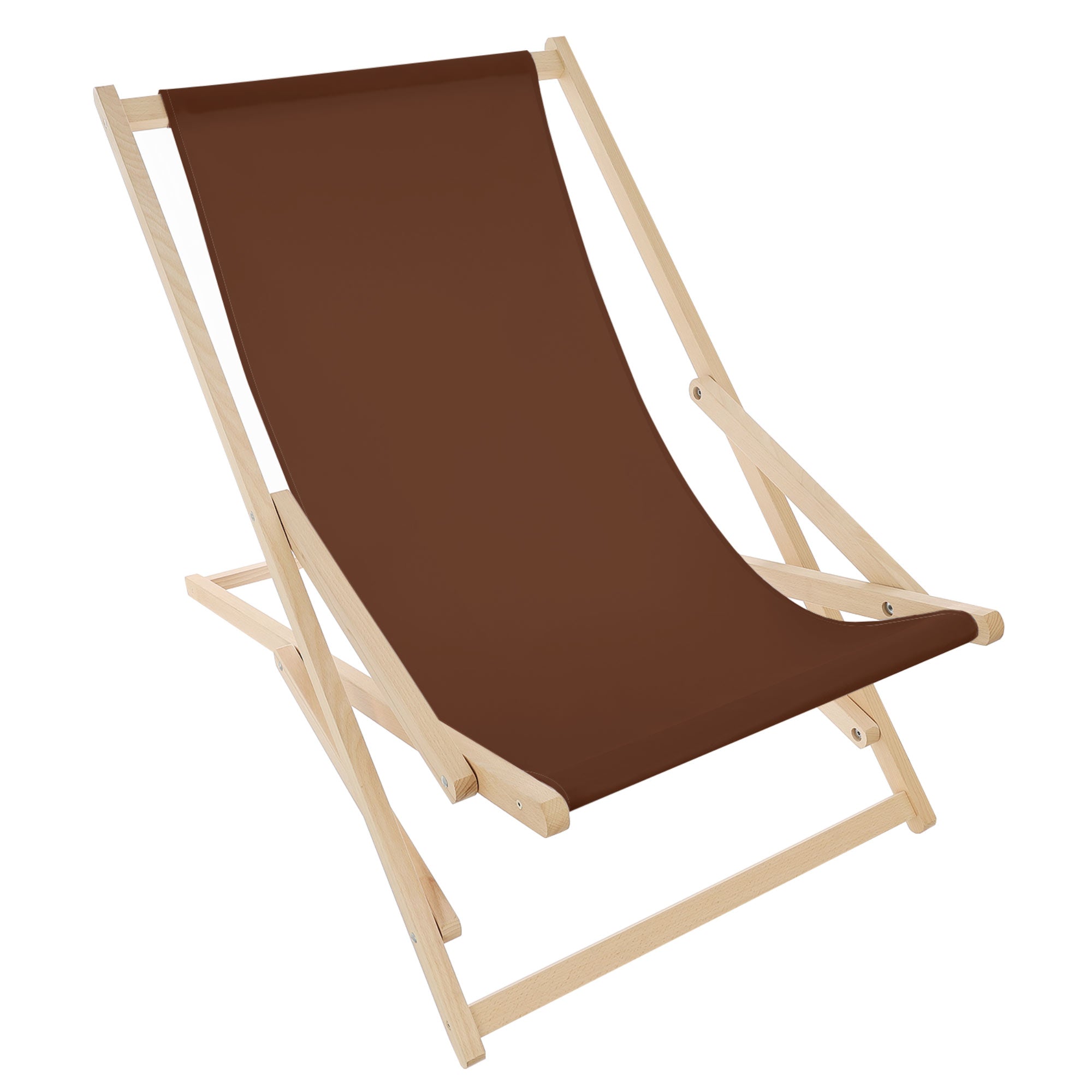 Rocking Deck Chair Brown