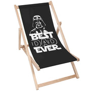 Wooden Deck Chair Best Dad Ever SW