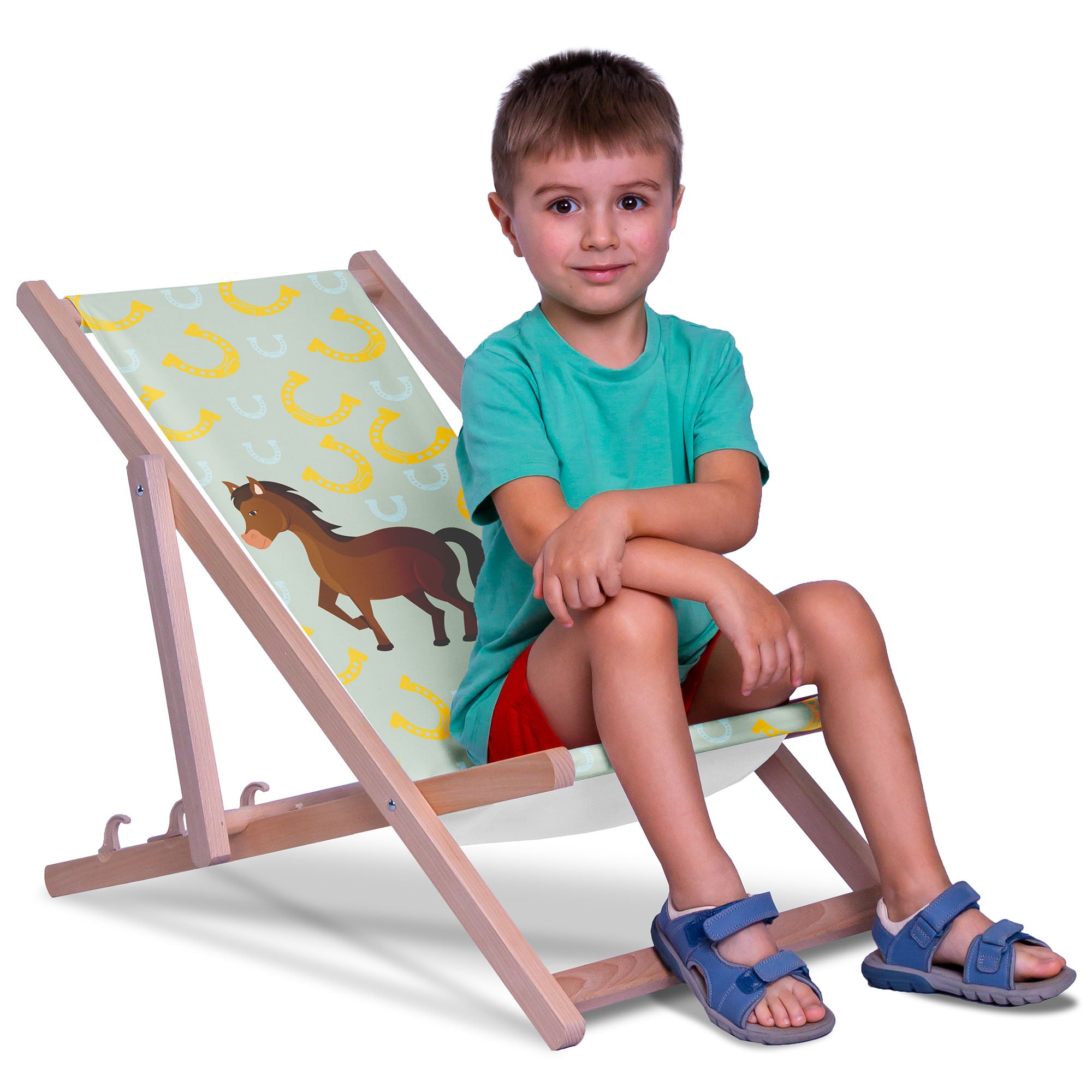Wooden Deck Chair Little Pony