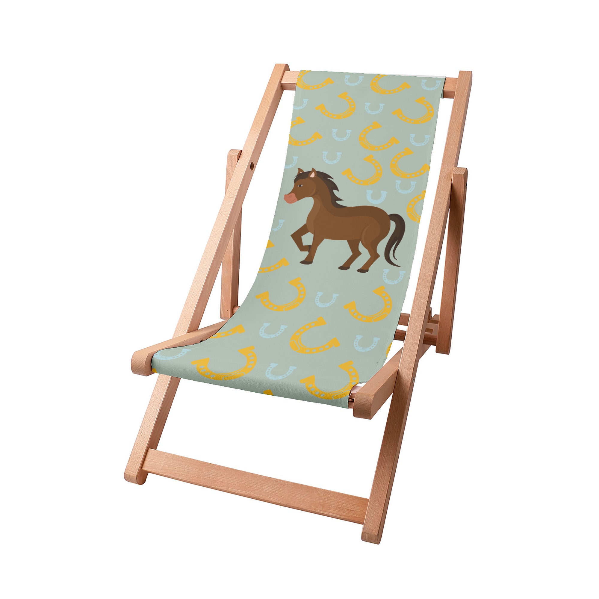 Wooden Deck Chair Little Pony-M