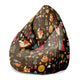 Puf Pearshape Magic Forest-S