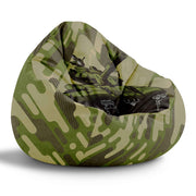 Puf Paradise Militär-Velvet