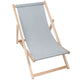 Denim Imitation Wooden Deck Chair Moonlight Veil-M