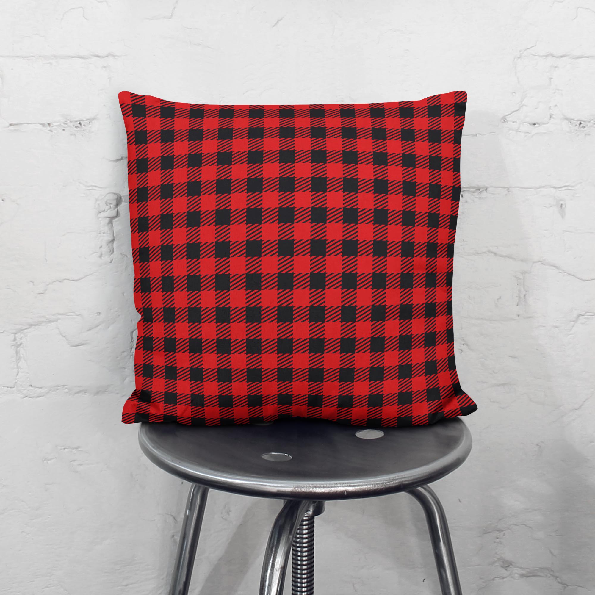 Pillow Multiple Checkered Christmas Pattern