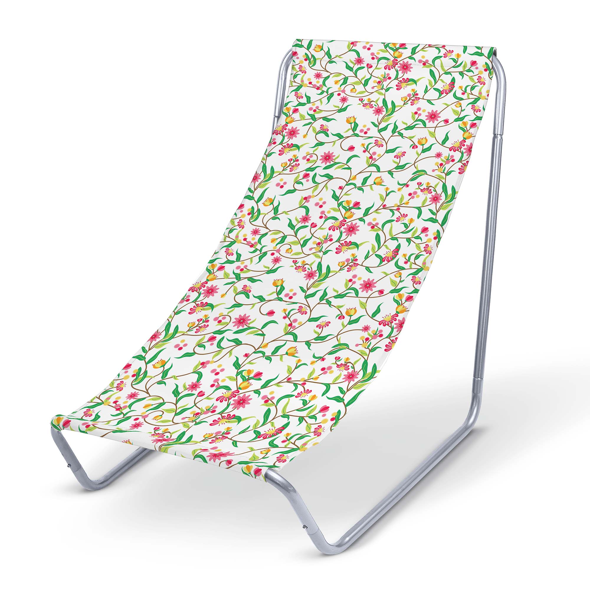 Metal Deck Chair Mystery Garden