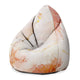 Sedací vak Pearshape Peach Smile