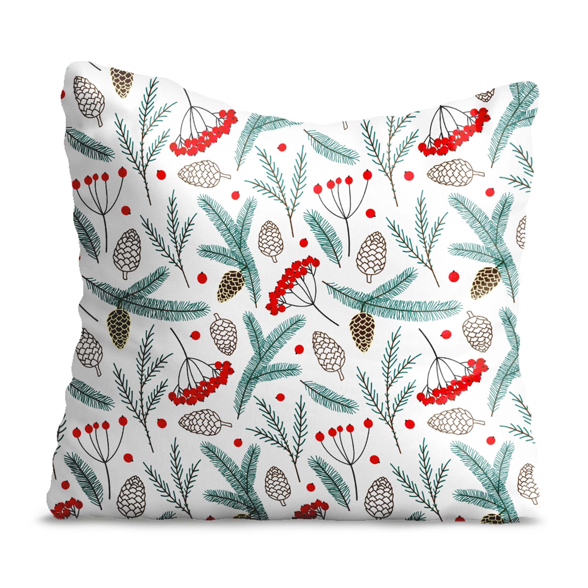 Pillow Pine Cones and Berries