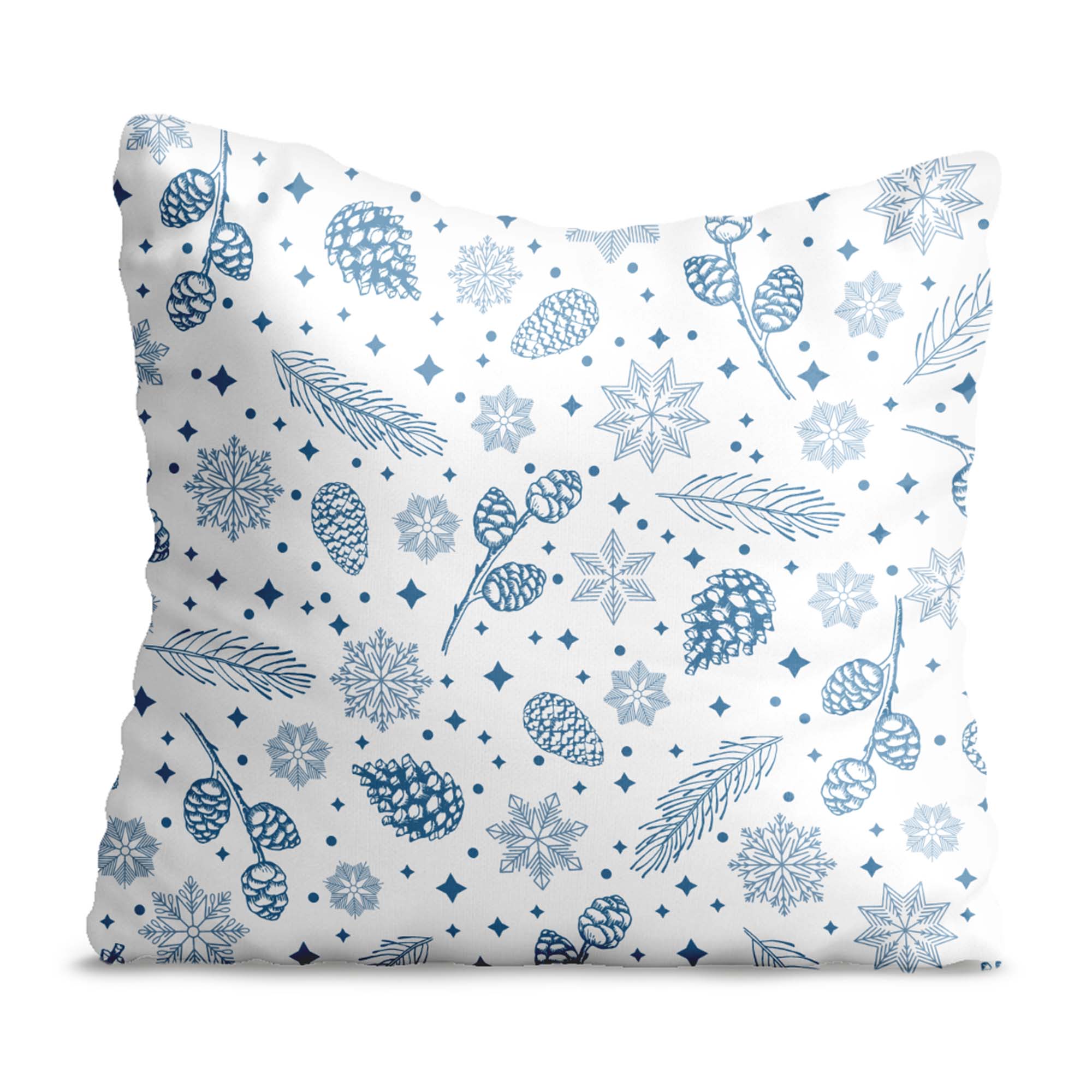 Pillow Pines and Snowflakes-Velvet