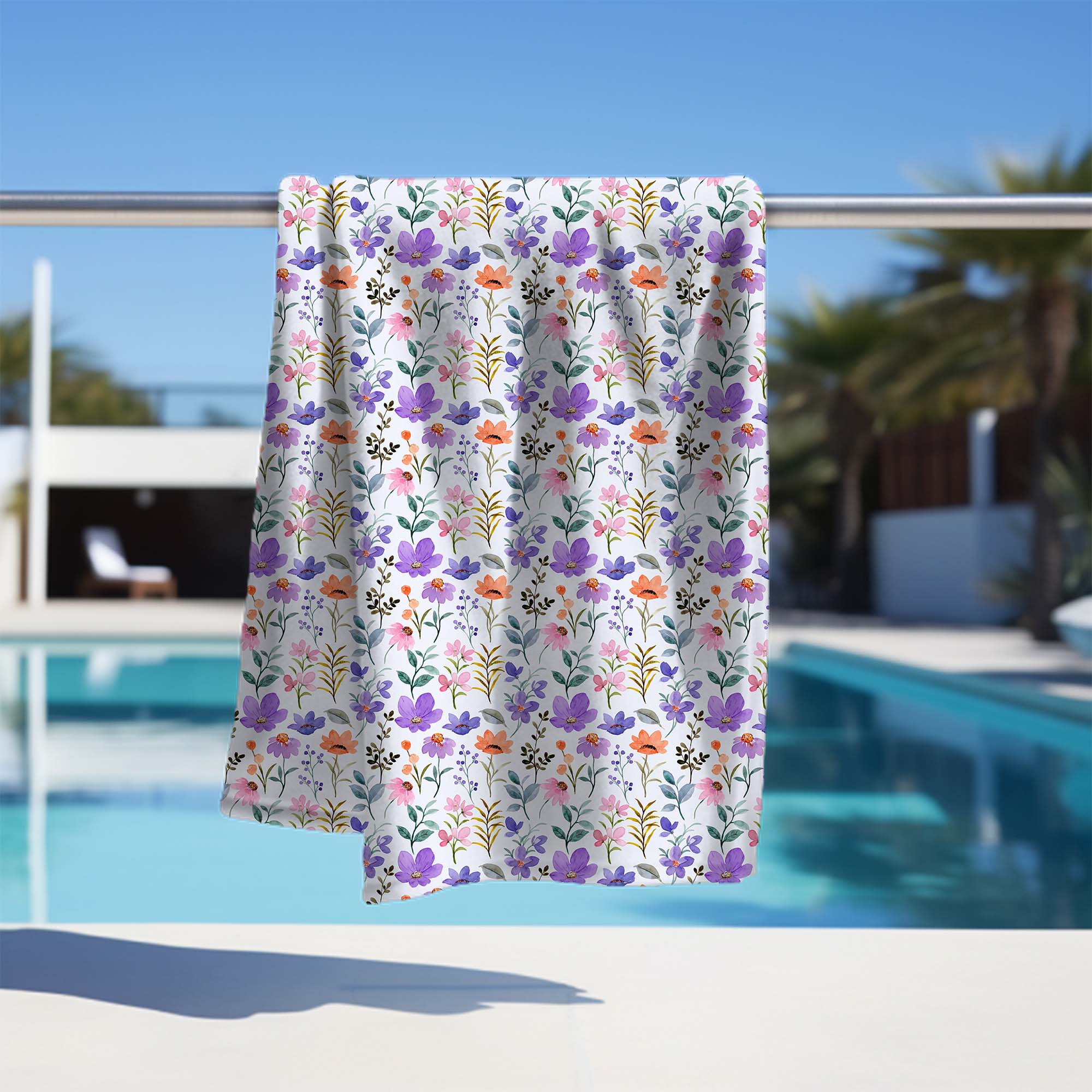 Land of Flowers Towel