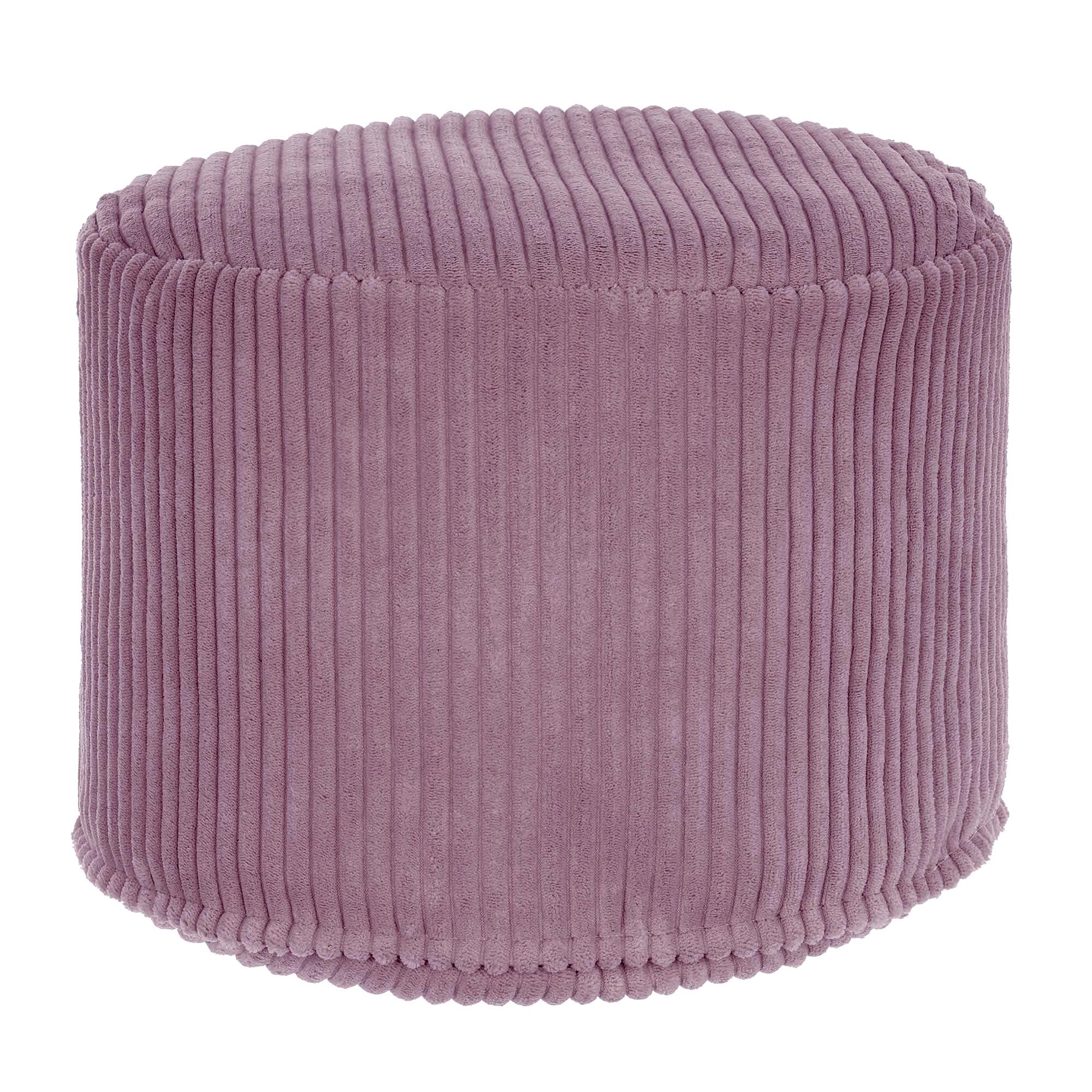 Puf okrągły podnóżek Lincoln Plum Smoothie-S