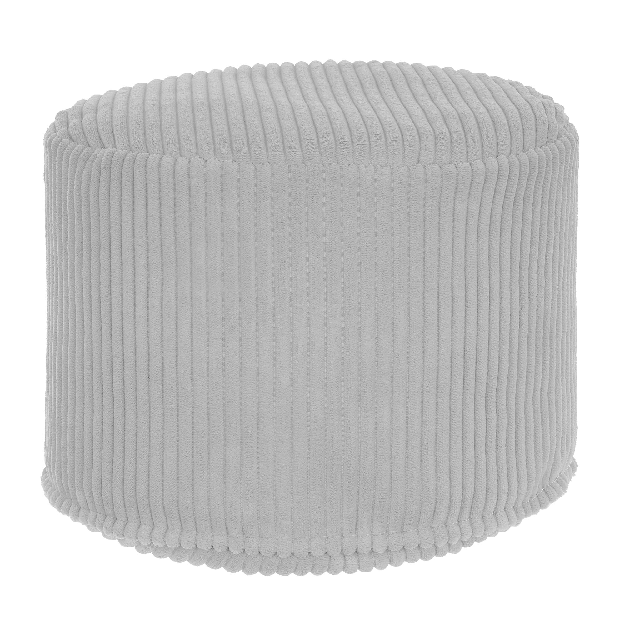 Okrúhly puf podnožka Lincoln Cool Gray-S