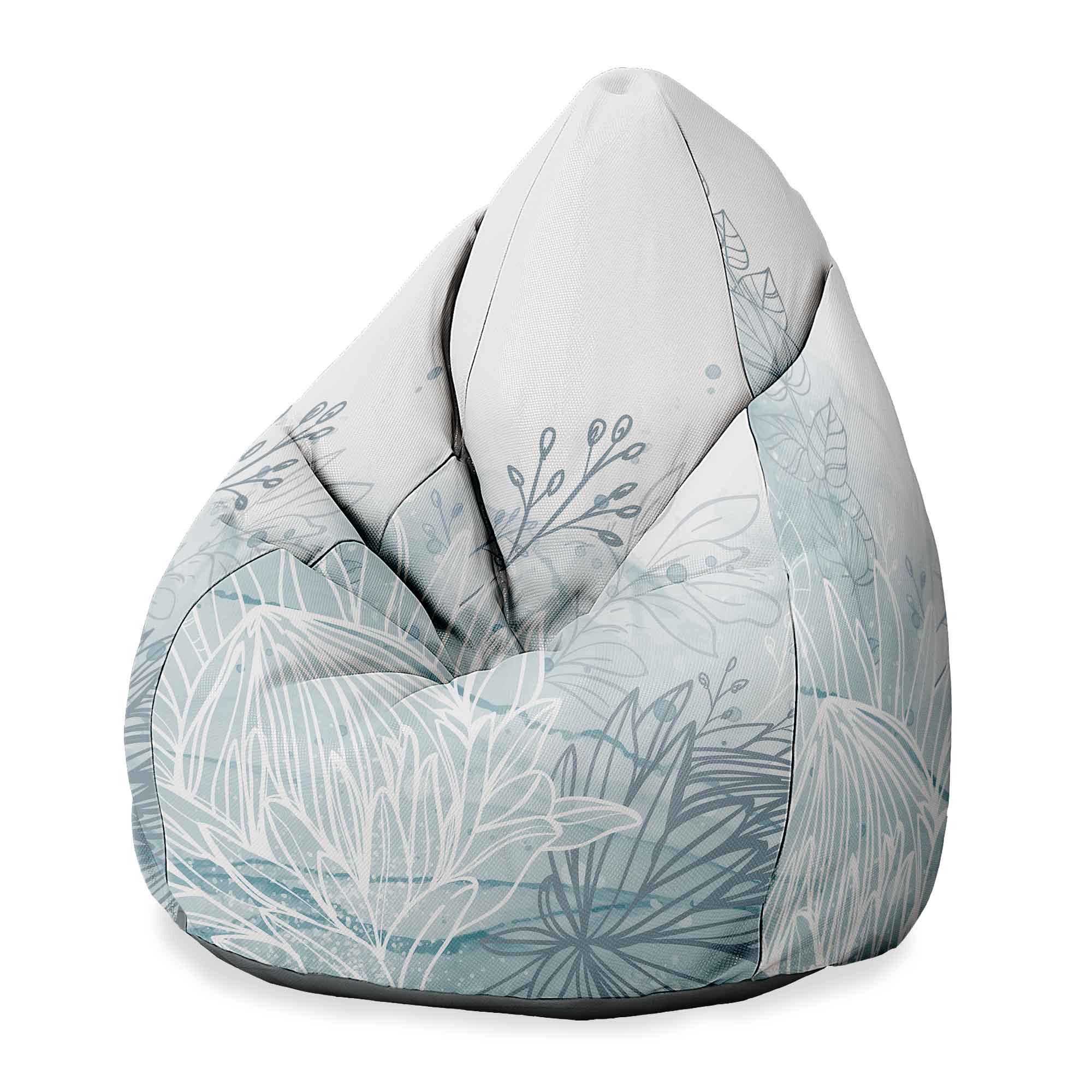 Puf Birnenform Protea Luxus-S-Samt