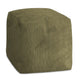 Puf Cube Dunkles Oliv