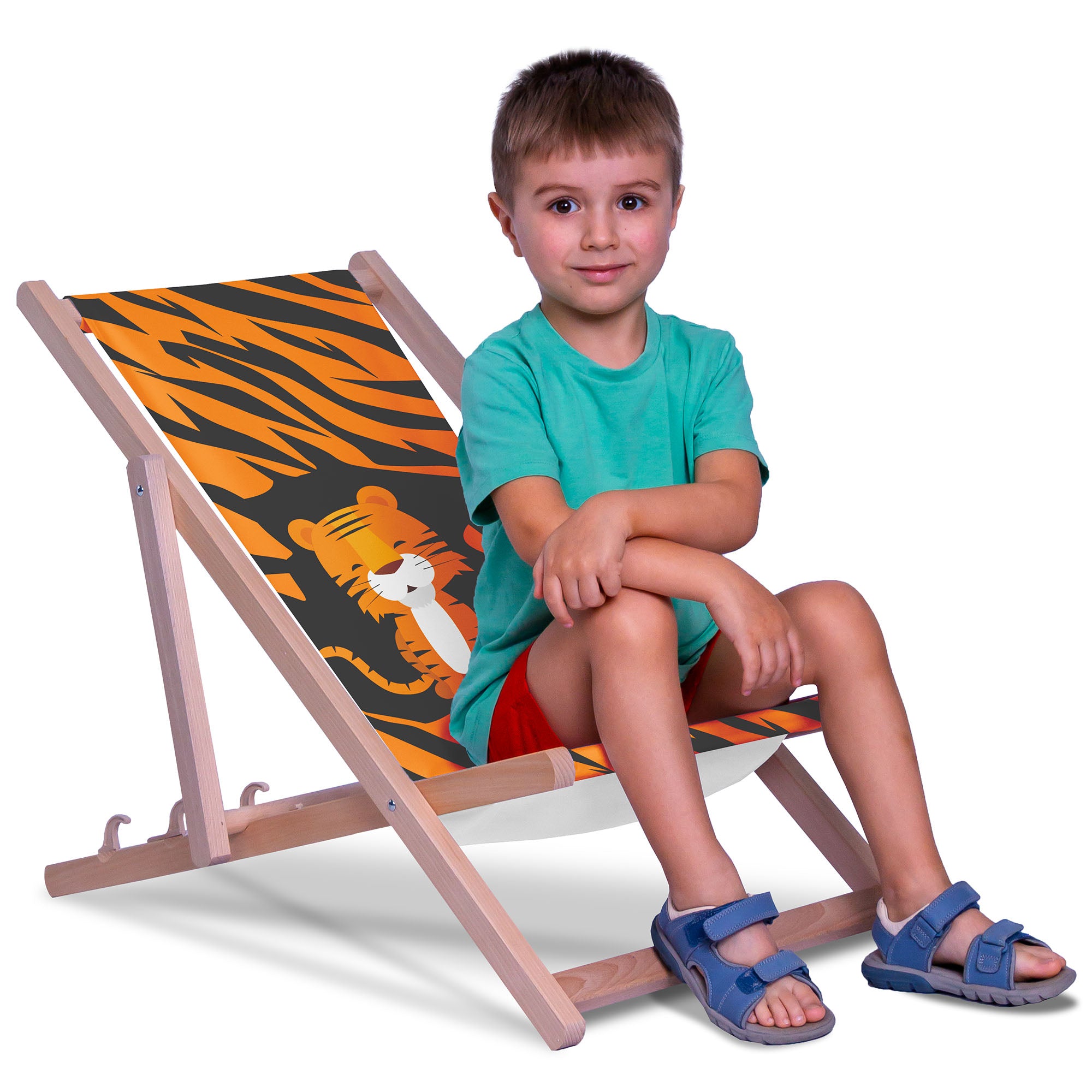 Wooden Deck Chair Roary