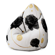 Pearshape Pouf Roses and Circle