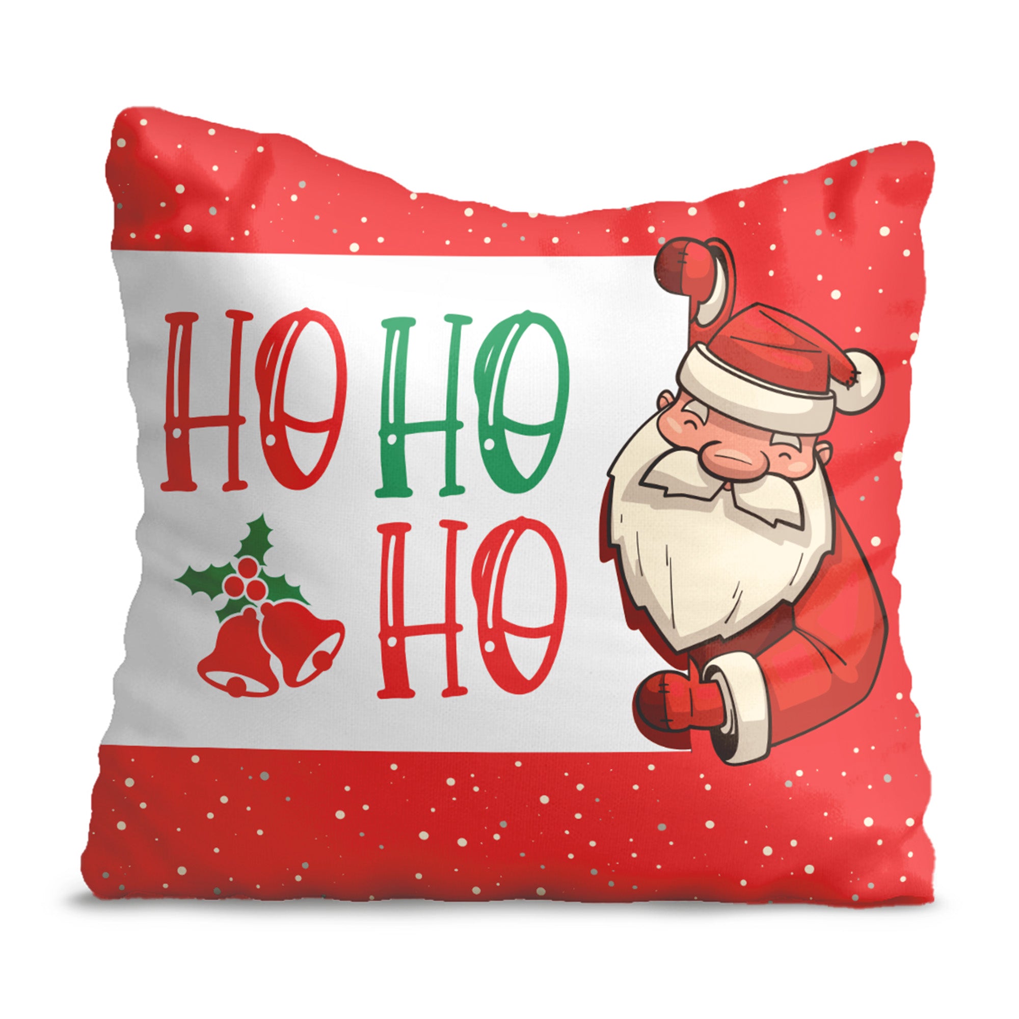 Santa Hiding Pillow-Panama