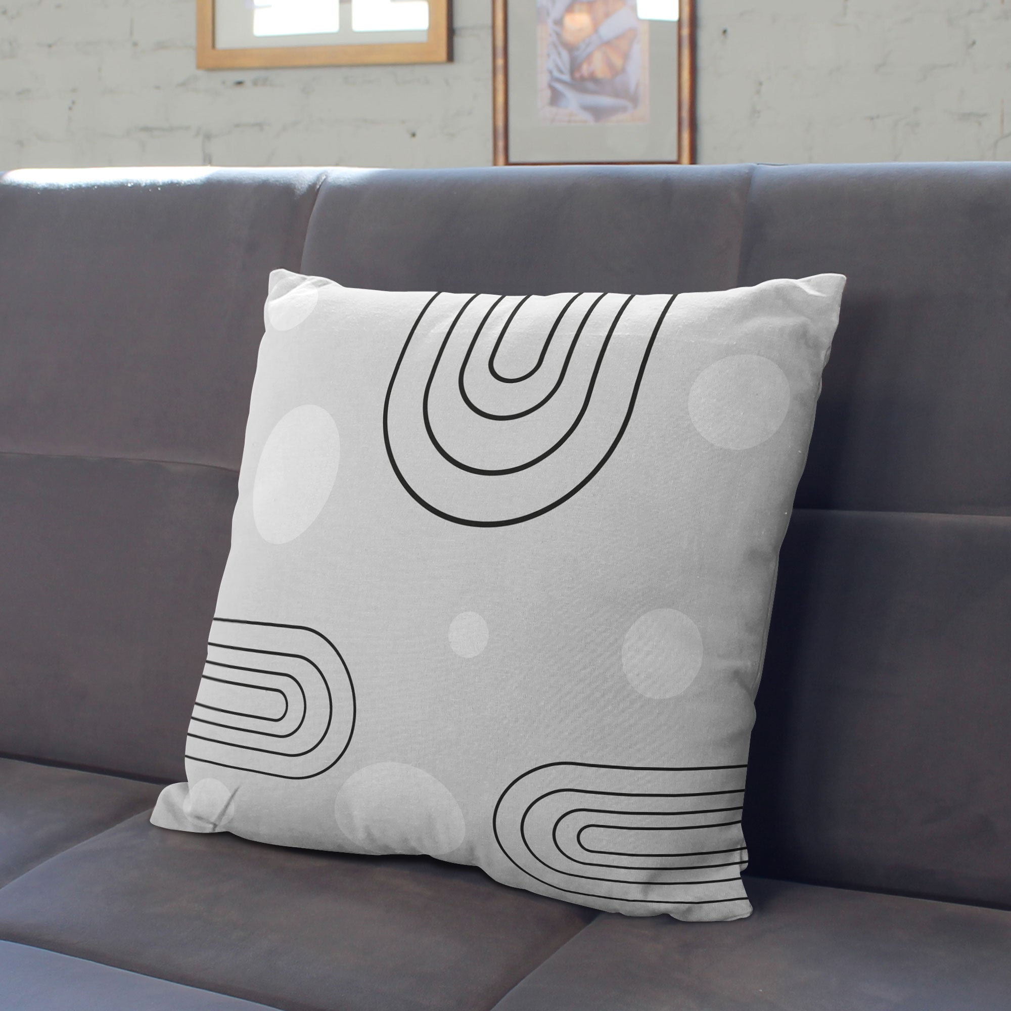 Pillow Scandinavian Abstract-Oxford