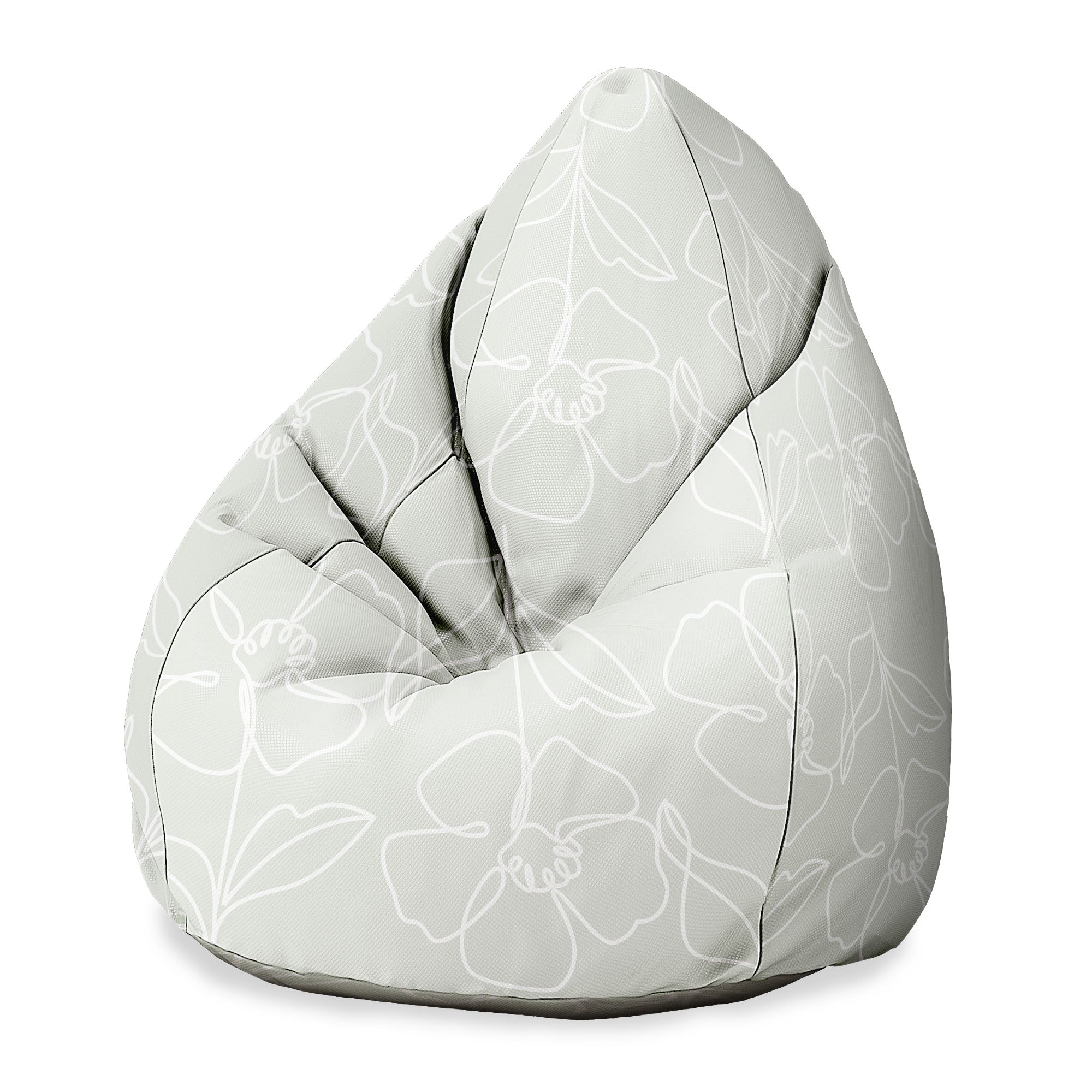 Pearshape Pouf Scandinavian Green