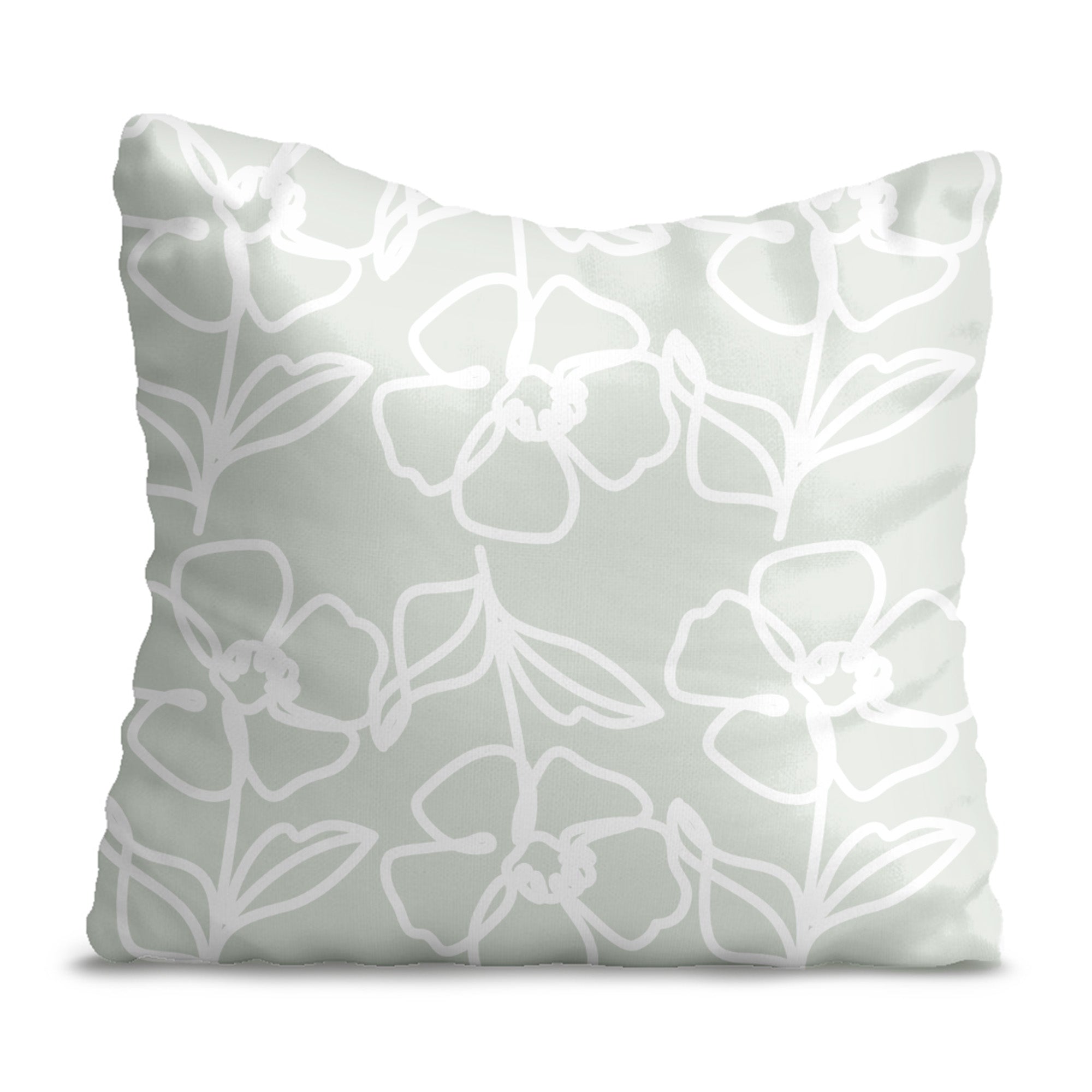Pillow Scandinavian Green-Velvet